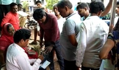 केलवाड़ा कस्बे के ग्राम पंचायत सरपंच रुकमणी देवी राठौर ने राशन की दुकानों पर किया औचक निरीक्षण