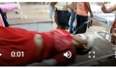 तेज रफ्तार ट्रेलर ने मारी टक्कर, खाई में गिरी कार में 3 लोग थे सवार; महिला गंभीर, उदयपुर रेफर