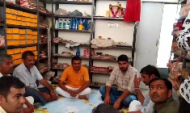 रविन्द्र सिंह भाटी का बागोड़ा में जगह जगह हुआ गर्मजोशी के साथ स्वागत