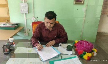 सहायक अभियंता देवड़ा ने किया पदभार ग्रहण