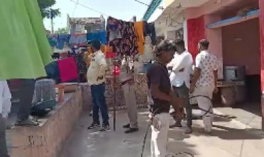 जालौर के रानीवाड़ा में डिस्कॉम विभाग की कार्रवाई