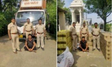 मावल चौकी पर रीको पुलिस की कार्रवाई, शराब की बड़ी खेप पकड़ी!