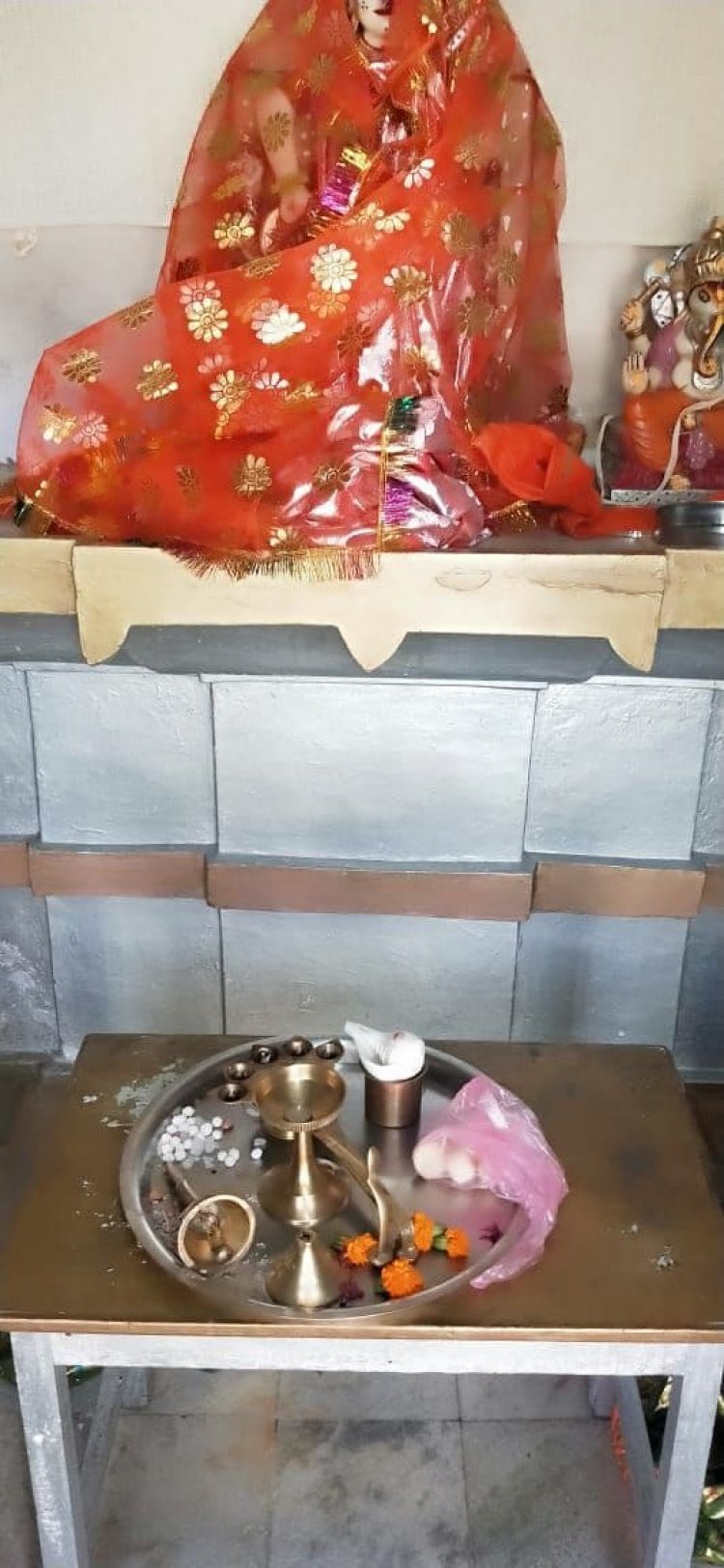 बेखौफ चोरों ने माताजी के दरबार में की चोरी, पुलिस विभाग नींद में।