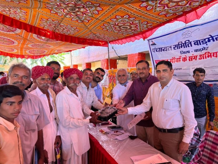 प्रशासन गांवों के संग अभियान में बाड़मेर बना नजीर