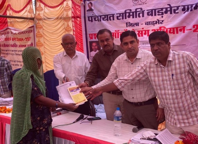 प्रशासन गांवों के संग अभियान में बाड़मेर बना नजीर