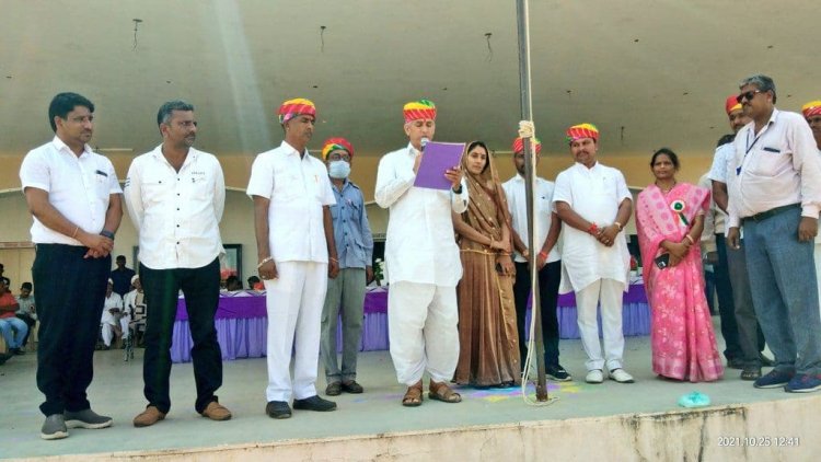 65वीं जिला स्तरीय खो खो खेलकूद प्रतियोगिता के शुभारंभ कार्यक्रम
