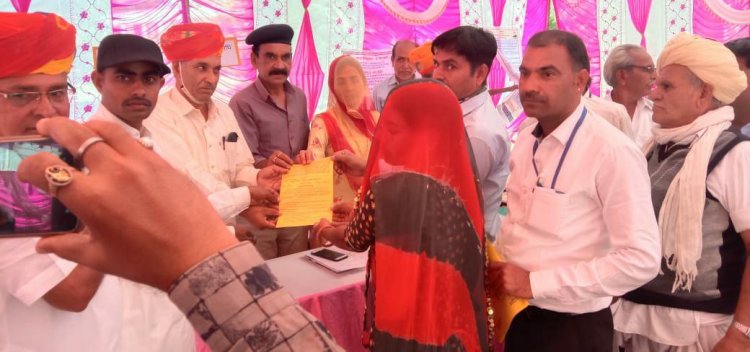 गजीपुरा में प्रशासन गांवों के संग शिविर का हुआ आयोजन