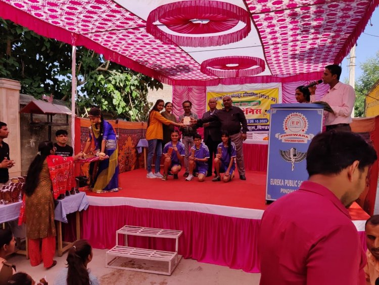 यूरेका पब्लिक स्कूल पिंडवाड़ा में आयोजित 65 वीं जिला स्तरीय टेबल