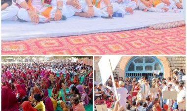 जन आक्रोश रैली निकाल गहलोत सरकार के खिलाफ गरजे भाजपाई