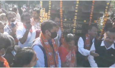 संविधान गौरव यात्रा का आयोजन