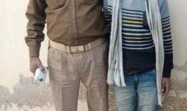 थाना रॉबर्ट्सगंज पुलिस द्वारा 02 किग्रा गांजा के साथ 01  अभियुक्त को किया गया गिरफ्तार 