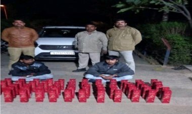 अवैध रूप से शराब परिवहन करे रहे दो युवकों को पकड़ा, प्रशासन लगातार कर रही कार्यवाही ।