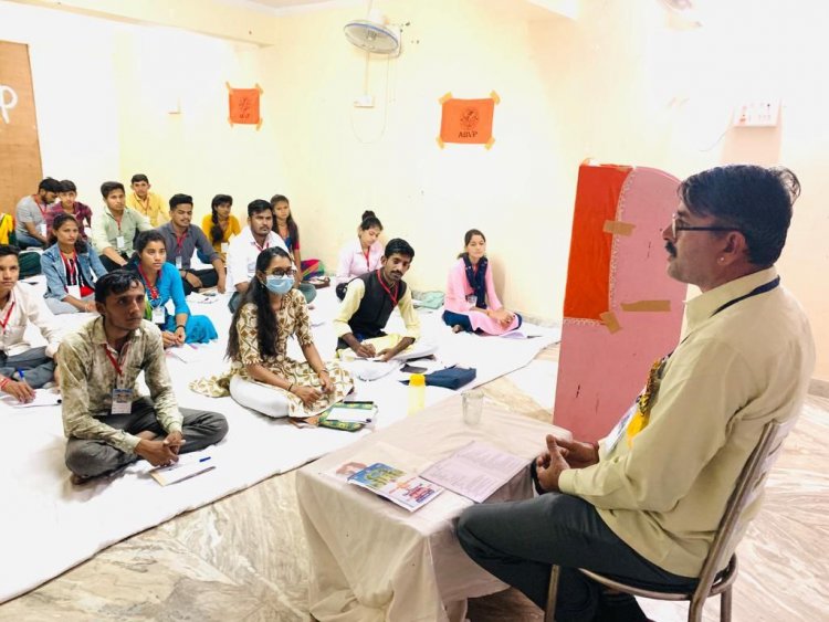 अखिल भारतीय विधार्थी परिषद बाड़मेर जिले का जिला अभ्यास वर्ग 13 व 14 नवम्बर को बाड़मेर नगर में सम्पन्न हुआ
