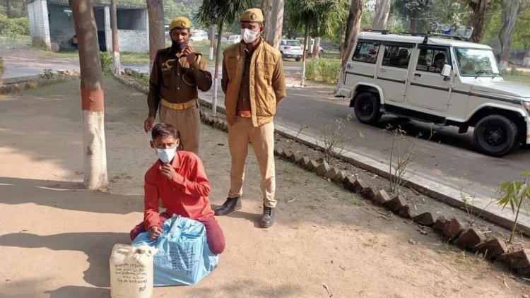 03 अभियुक्त अभियुक्ता को किया गया गिरफ्तार,02 कुन्टल लहन व 03 भट्टियां भी की गयी नष्ट