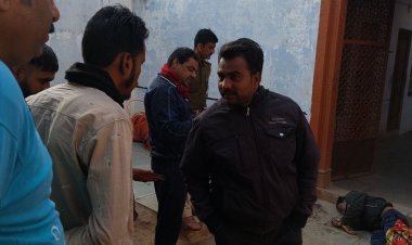 युवक का संदिग्ध हालात में मिला शव,सरूपगंज सैन समाज की धर्मशाला के समीप मिला एक शव ।