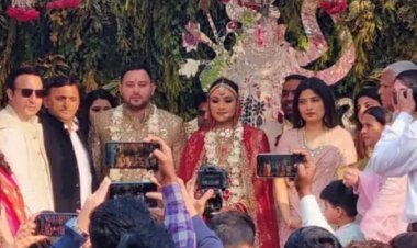 अग्नि के 7 फेरे के साथ तेजस्वी यादव हुए रेचल के