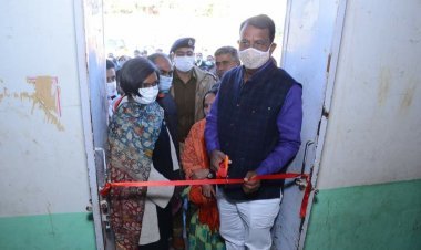 प्रभारी मंत्री बामनिया पहुंचे जालौर गिनाई गहलोत सरकार के कोरोना काल की उपलब्धियां