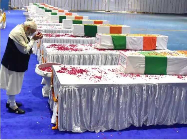 शहीदों को आखिरी सैल्यूट-ब्रिगेडियर लिड्डर का अंतिम संस्कार 