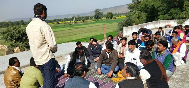 भारतीय जनता पार्टी जावदा मण्डल की मीटिंग धाकड़ समाज सराय में संपन्न हुई