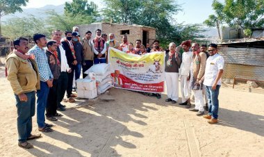 भाजपा जिलाध्यक्ष श्रवणसिंह राव ने गो माता के लिए एंबुलेंस की घोषणा की 