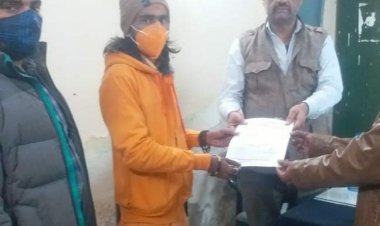 गौ माता का गोचर  भूमि बचाने के लिए राष्ट्रीय हिंदू स्वाभिमान संघ आया आगे गोचर भूमि का पट्टा निरस्त करने के लिए सौपा ज्ञापन