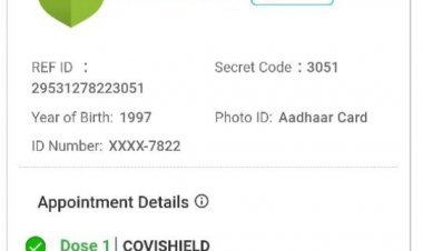 टीकाकरण अभियान में एक और गड़बड़ी आई सामने, 2nd डोज वैक्सीन नहीं लगी लेकिन , एप में दोनों डोज बता रहा ।