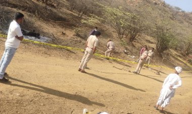 तेलपी खेडा के पास मिला अर्धजला महिला का शव