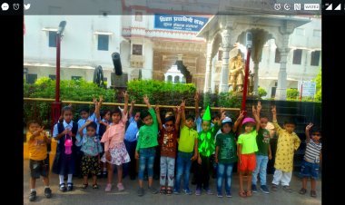 भूपाल नोबल्स में पृथ्वी  दिवस सादगी पूर्वक मनाया गया ।