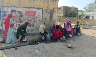 पीने के पानी की भारी किल्लत से त्रस्त गाव जोड़वाड़ा की जनता*