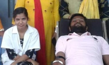 रक्त उपलब्ध करवाने के लिए 24 घंटे तैयार रहते हैं भरतसिंह  राजपुरोहित  तीन बार  हो चुके हैं सम्मानित