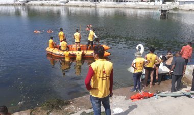 उदयपुर के दूधतलाई में डूबा युवक