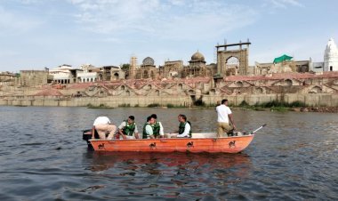 स्वायत्त शासन मंत्री ने किया विकास कार्यों का निरीक्षण आधुनिक एवं पुरातन संस्कृति का संगम होगा रिवर फ्रंट- स्वायत्त शासन मंत्री