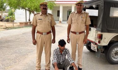 गुड़ामालानी: गोंवश एक्ट मामले में 4 साल से फरार अपराधी गिरफ्तार..!,