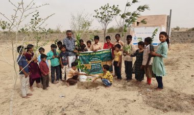 पर्यावरण चेतना यात्रा एवं वन विभाग के संयुक्त तत्वावधान में अंतरराष्ट्रीय योग दिवस के अवसर पर विद्यालयों और घर-घर पौधारोपण कार्यक्रम आयोजित हुआ। 