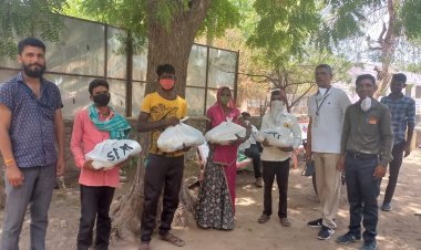 _जरूरतमंद एमडीआर टीबी रोगियों को दी पोषण सामग्री_*