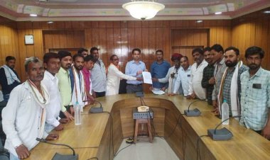 बेंगू पंचायत समिति में अनियमितताओ को लेकर जिला कलेक्टर पोसवाल को ज्ञापन सौंपा