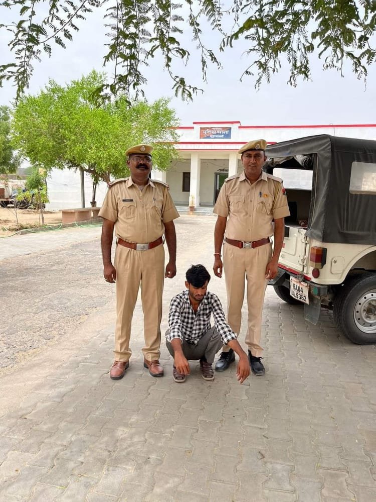 गुड़ामालानी: गोंवश एक्ट मामले में 4 साल से फरार अपराधी गिरफ्तार..!,
