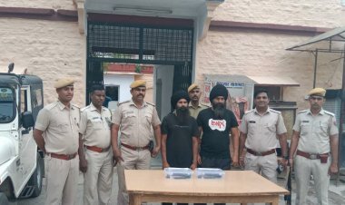 पंजाब के दो हथियार तस्कर निंबाहेड़ा पुलिस ने गिरफ्तार किया