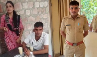 पत्नी को पुलिस कांस्टेबल के साथ कैफे में रंगे हाथों पकड़ा,