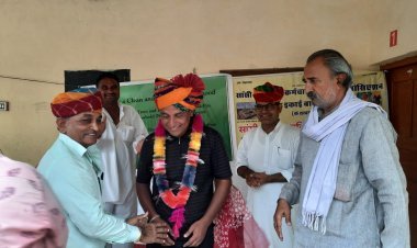 *प्रगति के लिए स्वच्छता आवश्यक है -सिमरथाराम चौधरी*