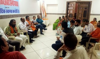 कारगिल विजय दिवस पर भारत माता पूजन 