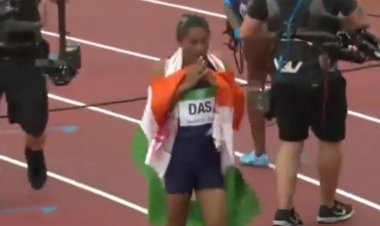 बर्मिंघम 2022 कॉमनवेल्थ गेम्स में Hima Das ने ट्रैक एंड फील्ड में भारत के लिए पहला स्वर्ण पदक जीता।  हार्दिक बधाई   #HimaDas