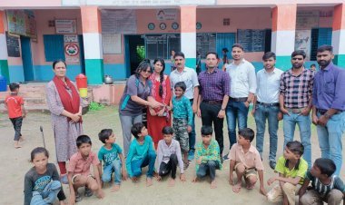 राजकुमारी ने किया नन्हे-मुन्ने खिलाड़ियों का उत्साहवर्धन, दिए नगद पुरस्कार।