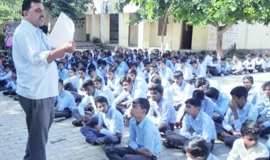 *सीनियर सेकेंडरी स्कूल अनादरा में दी टी.बी. की जानकारी*