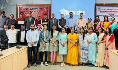 बीएन यूनिवर्सिटी मे शोध गुणवत्ता हेतु बेहतरीन  लिटरेचर रिव्यु पर एकदिवसीय कार्यशाला का आयोजन