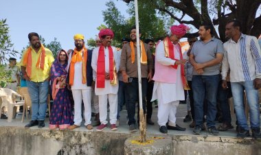 उदयपुर जिला स्तरीय स्पीड बॉल स्पर्धा का उद्घाटन