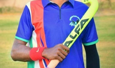 इन्द्रोई के छात्र लूणसिंह का हाॅकी में राष्ट्रीय स्तर पर चयन*