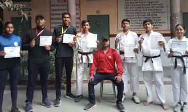 कराटे व मुक्केबाजी में खिलाड़ियों का दमदार प्रदर्शन