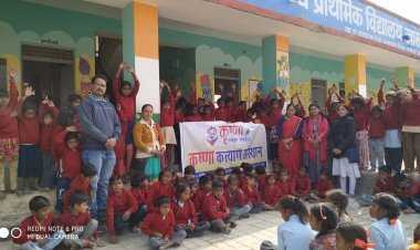 स्कूलों में जरूरतमंद विद्यार्थियों को वितरित किए स्वेटर