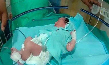 कड़ाके की सर्दी में झाड़ियों में पड़ी मिली बच्ची…